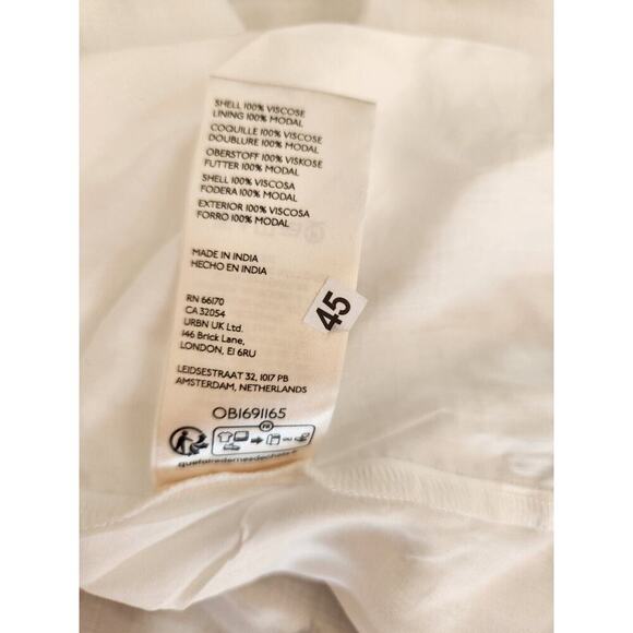 NWD By Anthropologie V-Neck Long-Sleeve Maxi Dress Size XXS Neutral #MA412 - Picture 13 of 13